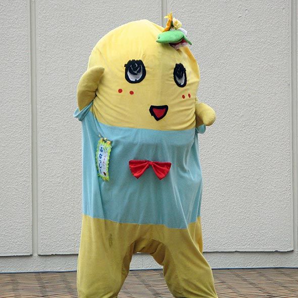 リニューアル前のふなっしー（編集部撮影）