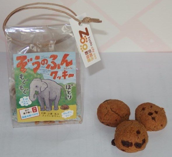 「ぞうのふんみたいなクッキー」商品（画像提供：キッズプロモーション）
