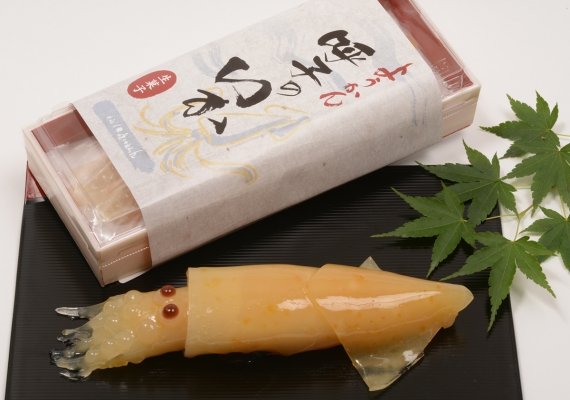 ようかん「呼子のいか」（伊藤けえらんの許可を得て転載）