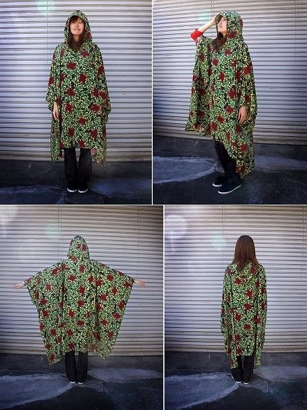 このポンチョを着れば、群馬でも生き残れる？