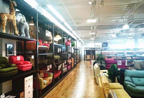 店内の様子(Jタウンネット大阪撮影)