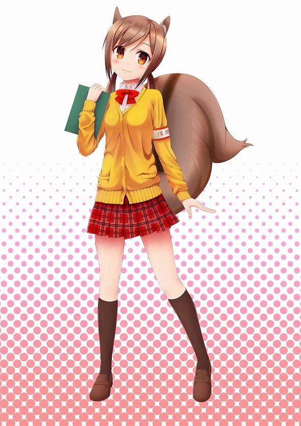 耳としっぽが特徴的