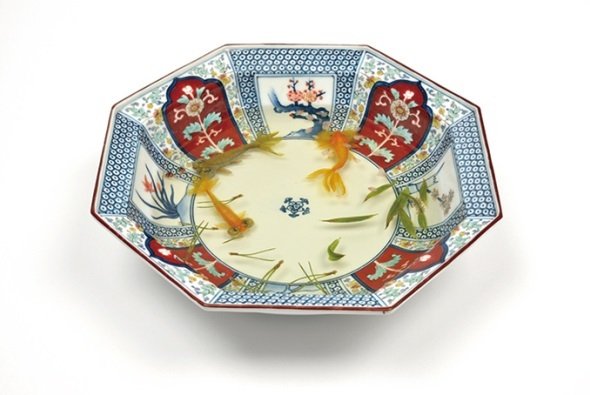 「深堀隆介回顧展」作品「草風ノ門」（西武渋谷店ウェブサイトより）