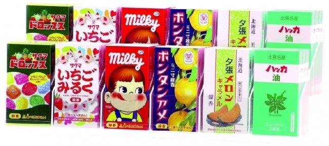 種類豊富なコラボ線香（カメヤマのプレスリリースより）