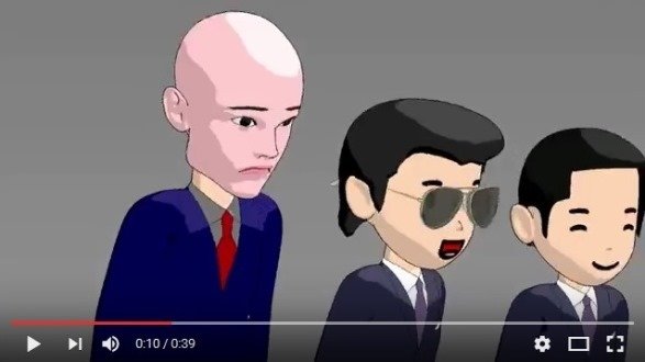 『離脱』（福岡県暴力追放運動推進センター広報動画より）