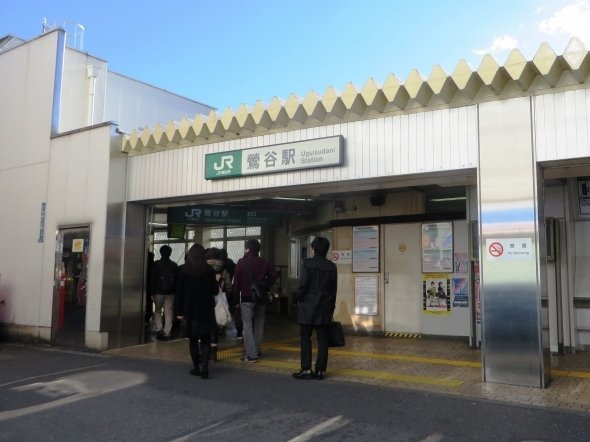 「山手線のダサい駅」トップは鶯谷（Jタウンネット撮影）