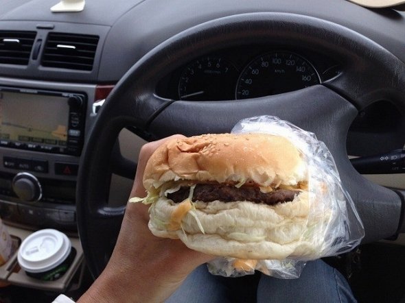 ジャンボチーズバーガー