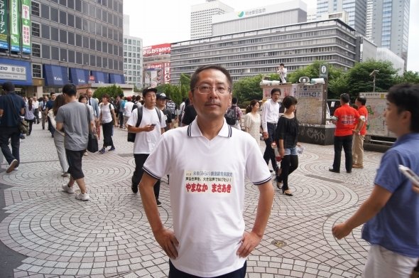 山中雅明さん。初対面の筆者に対しても、フレンドリーに取材に応じてくれた