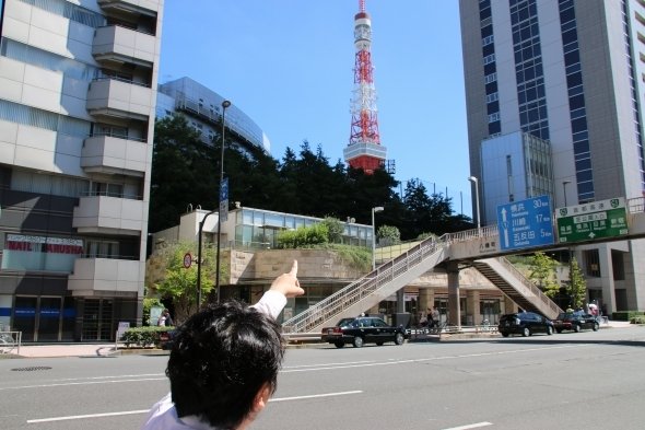 あっ、タワーだ！