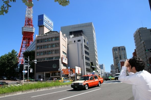 交差点でも撮影