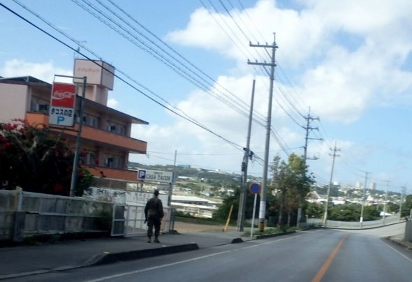 s正面前の通り