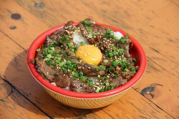 スタミナはらみ丼
