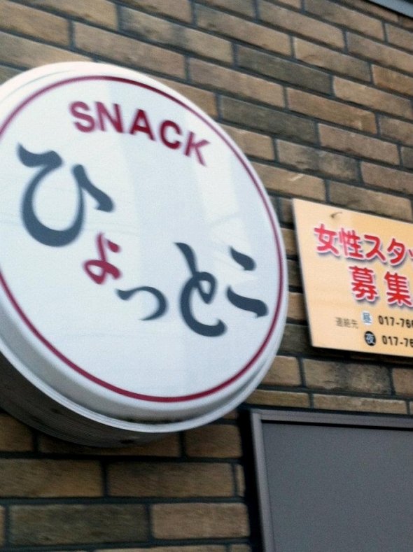 「北のひょっとこ飲み」（採取地・青森）