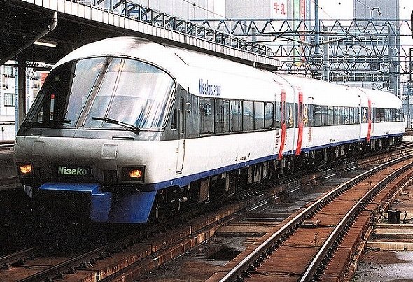 ニセコエクスプレスの引退が発表(spaceaero2さん撮影。Wikimedia Commonsより）