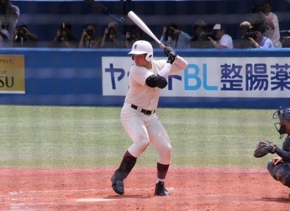 早実の清宮幸太郎選手（2017年7月撮影）