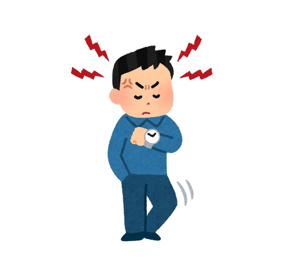 都心ではイライラ爆発？