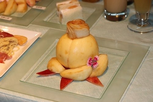 タカノフルーツパーラー特製　ピーチまるごとデザートプレート