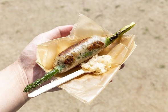超絶美味しいらしい「アスパラ1本入りソーセージ」