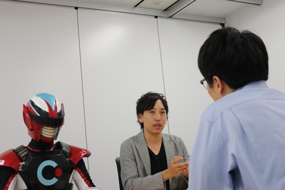 インタビュースタートだ！