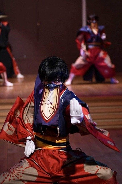 演目「筆法伝授」（画像提供：太宰府まほろば衆）