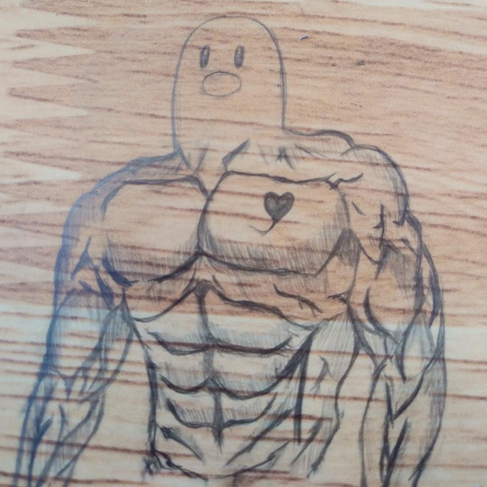 机を魚が泳いでる ある高校生の落書きに絶賛 これは芸術 本物かと 全文表示 Jタウンネット