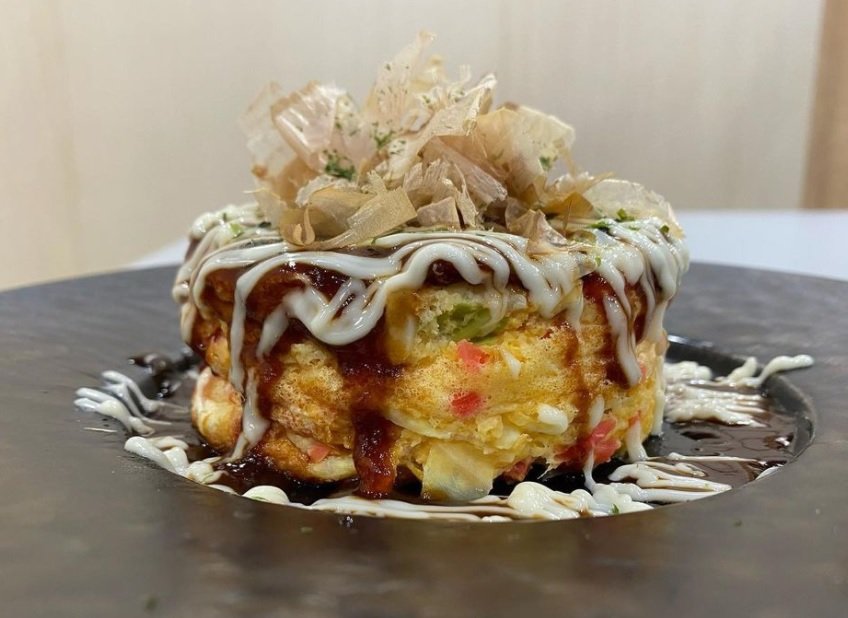 これはケーキ いいえ 粉もんです オシャレすぎるお好み焼きが金沢で爆誕していた 全文表示 Jタウンネット