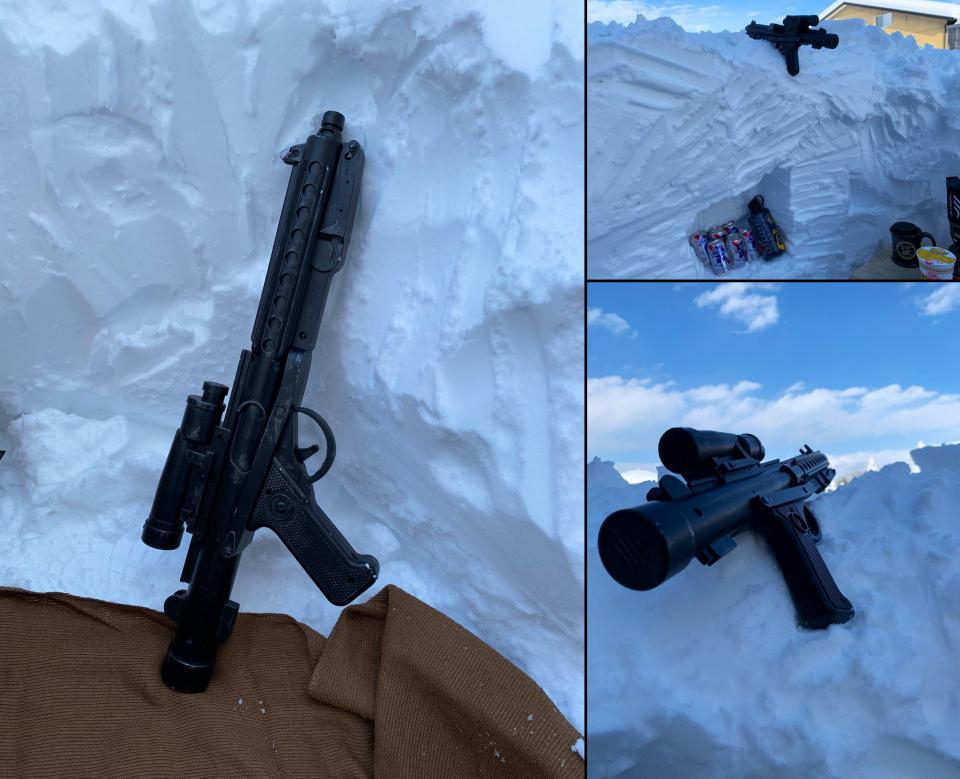 「ホスの戦いって感じだ」と呟く投稿者。