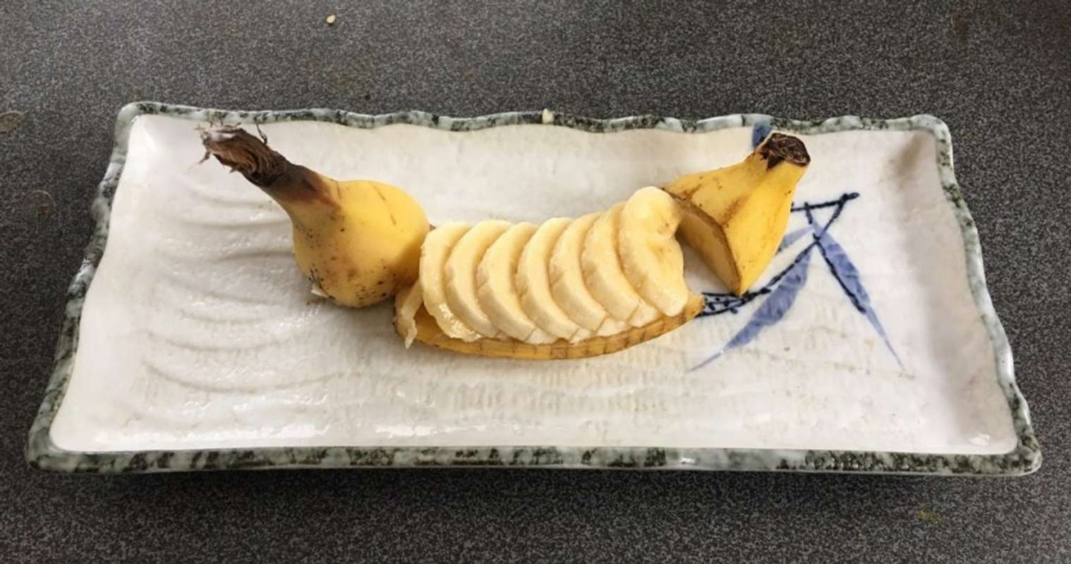 これぞ究極の 高見え 料亭で出てきそうな バナナの活き造り に反響 Jタウンネット