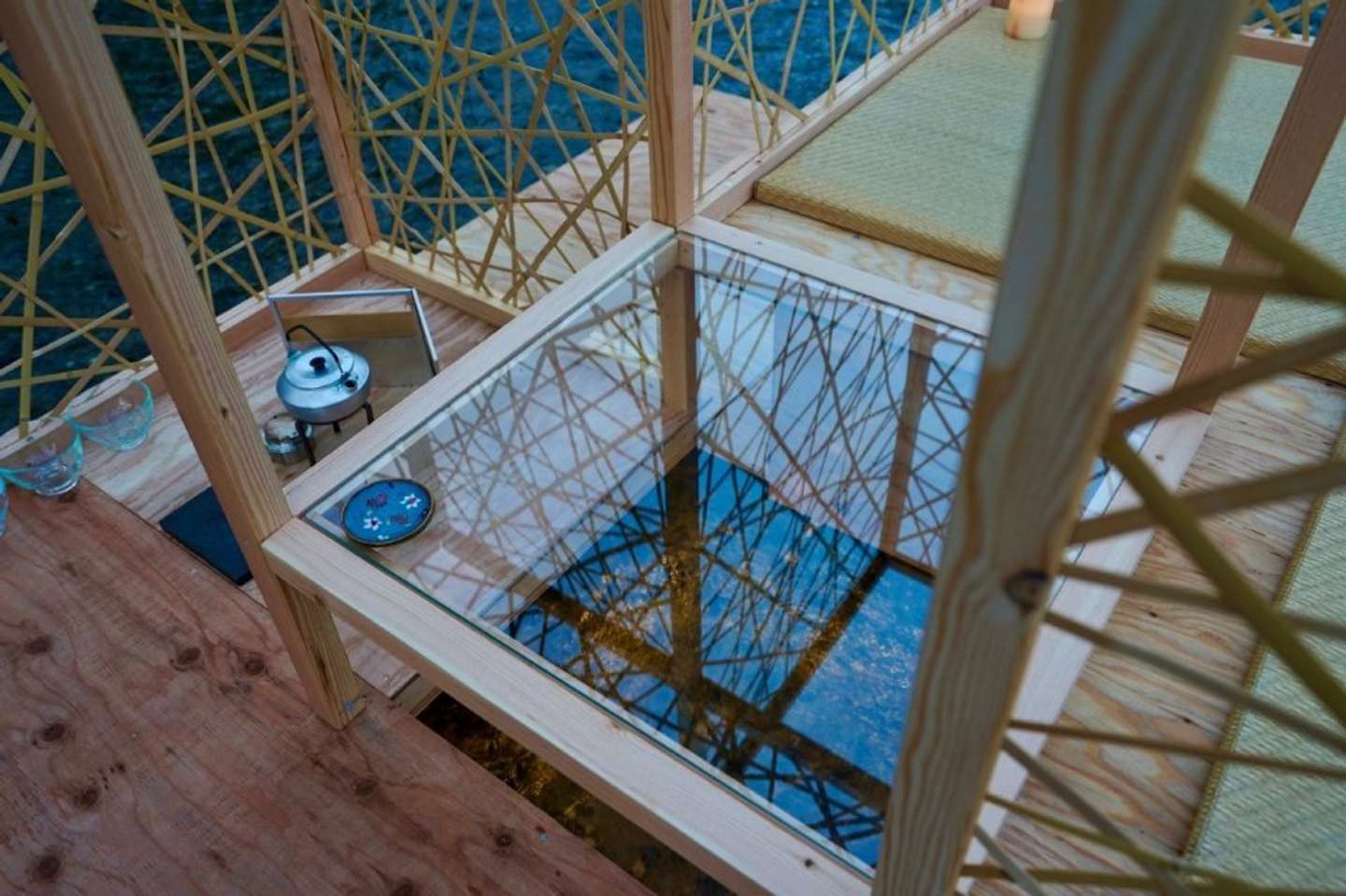 茶室内の様子（画像はスペースデザインカレッジ京都校提供）