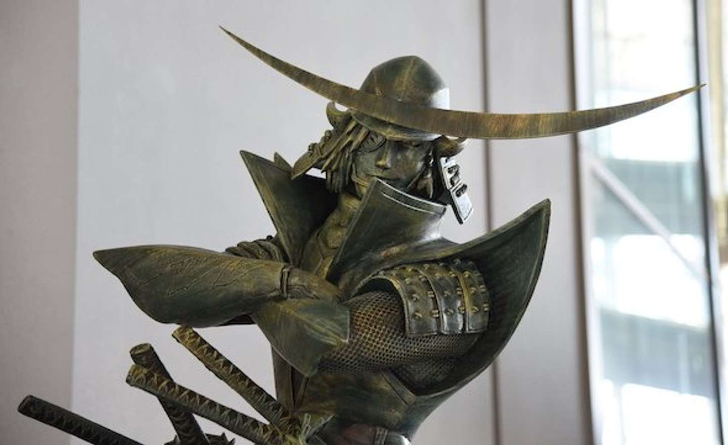 「戦国BASARA」伊達政宗像(画像提供:白石市市民経済部まちづくり推進課)