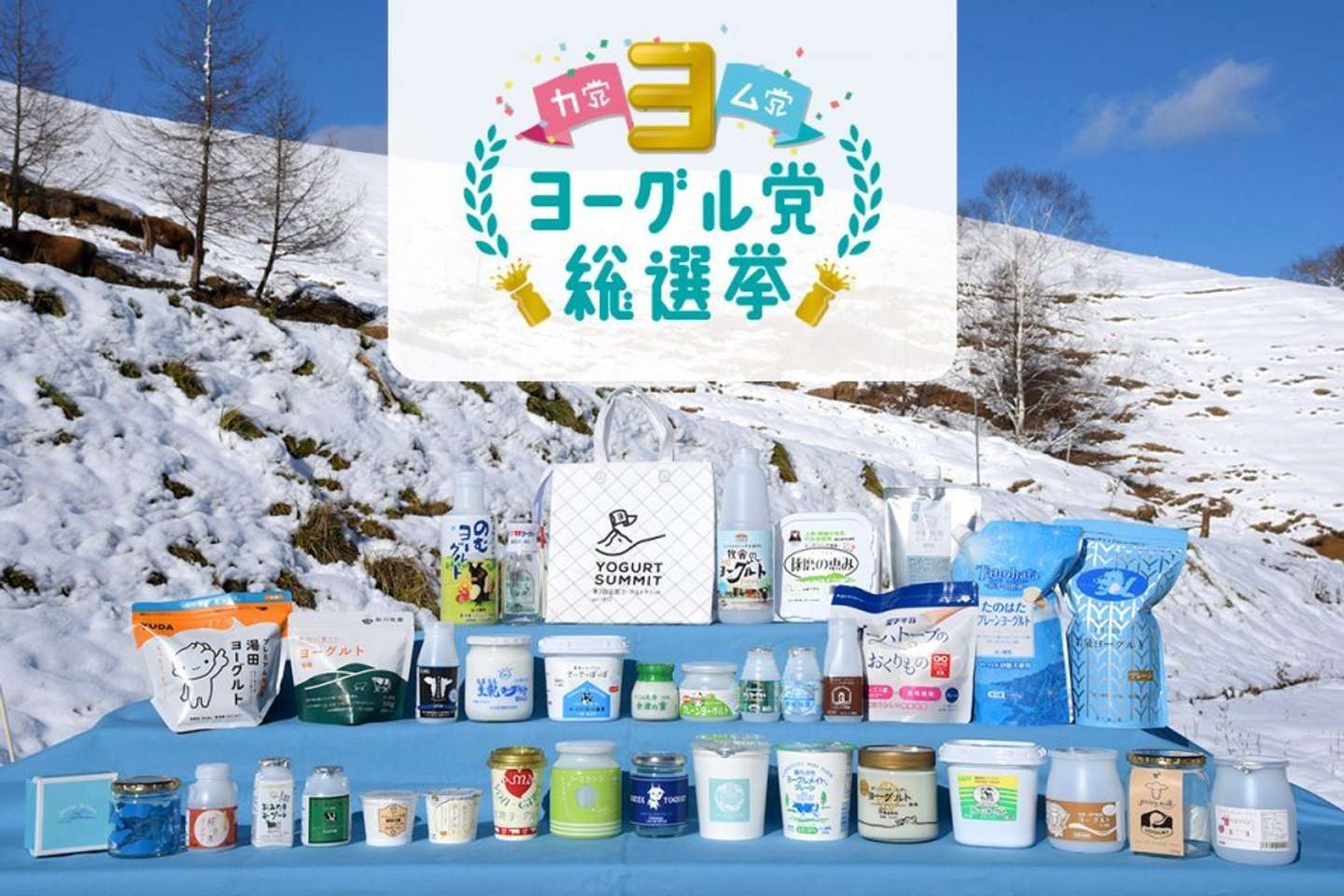 ヨーグル党総選挙(ヨーグルトサミットの公式サイトより=以下同)