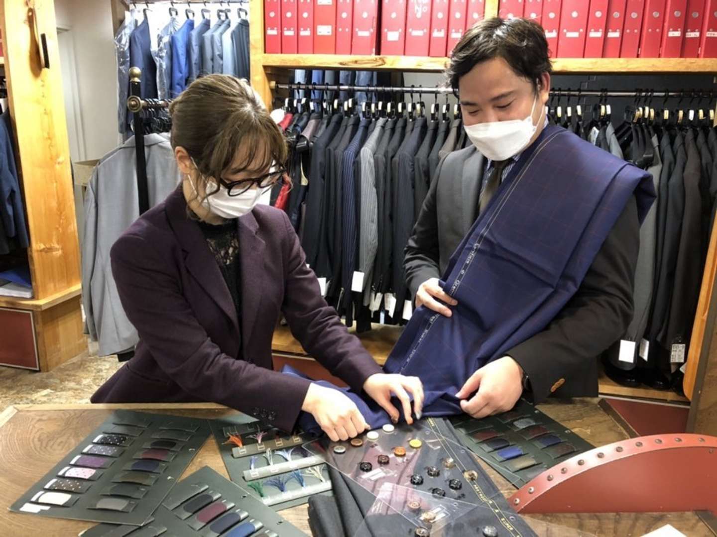 名刺スーツを機にオーダースーツに挑戦!
