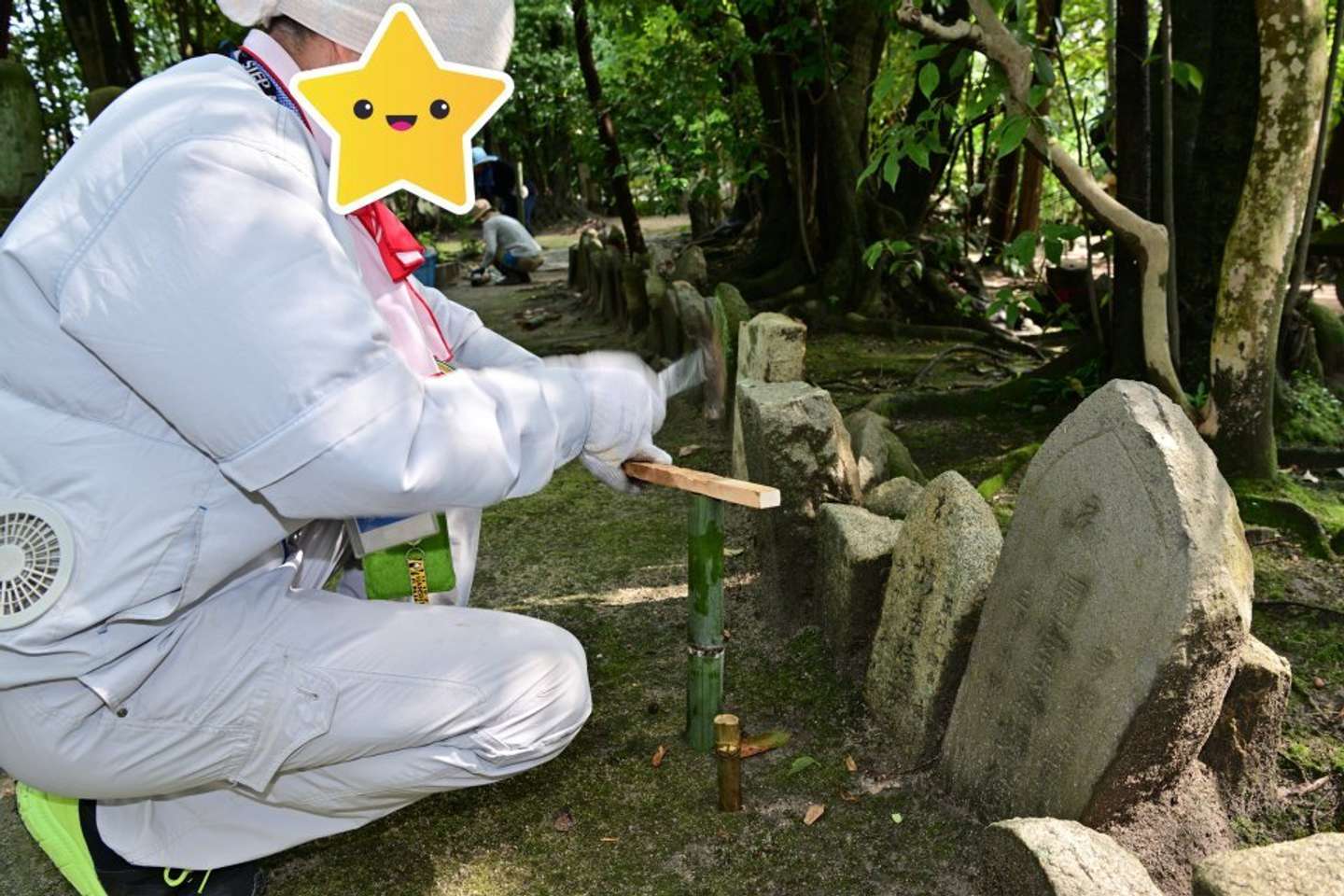 竹筒の名前の由来がわからない(画像は唐招提寺@Toritsushodaiのツイートより)
