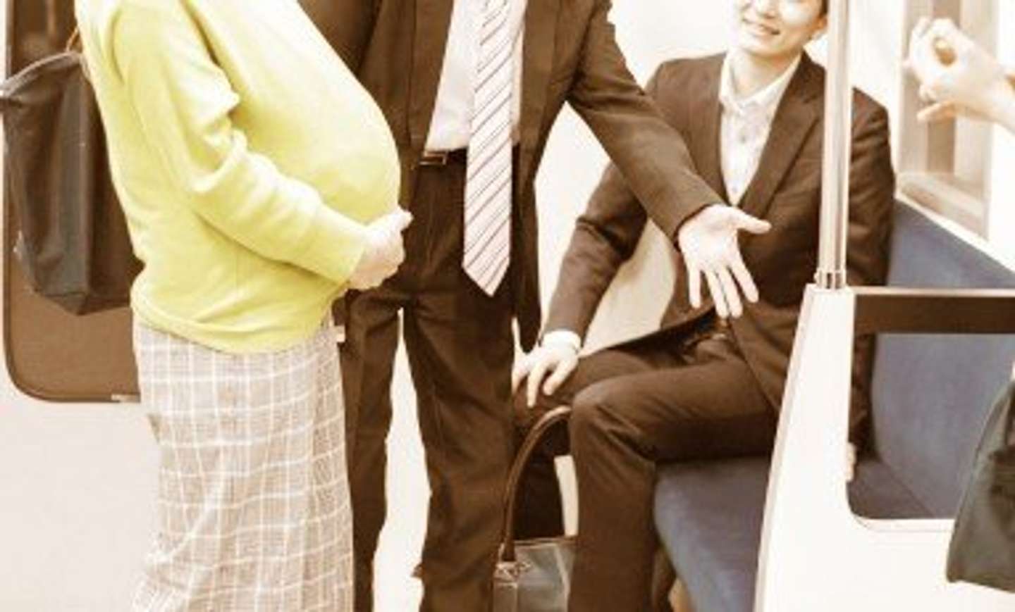 男性たちが席を譲ってくれた（画像はイメージ）