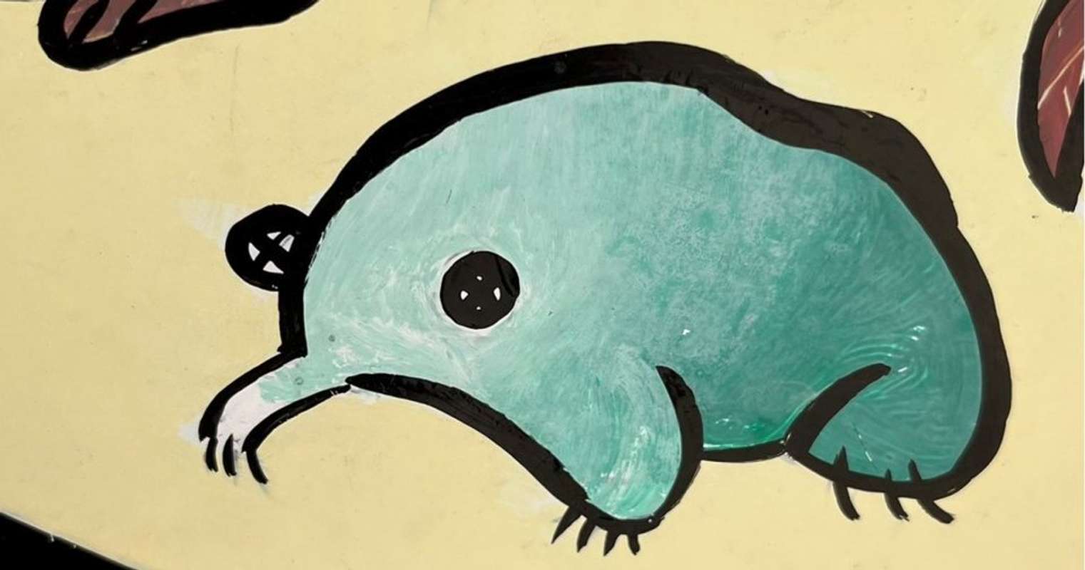 動物園の案内図に描かれた「謎生物」に注目集まる その正体は