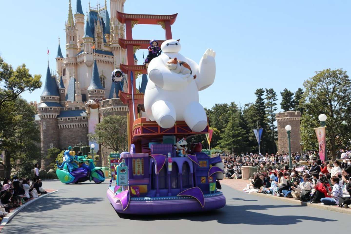 ベイマックスのフロートも