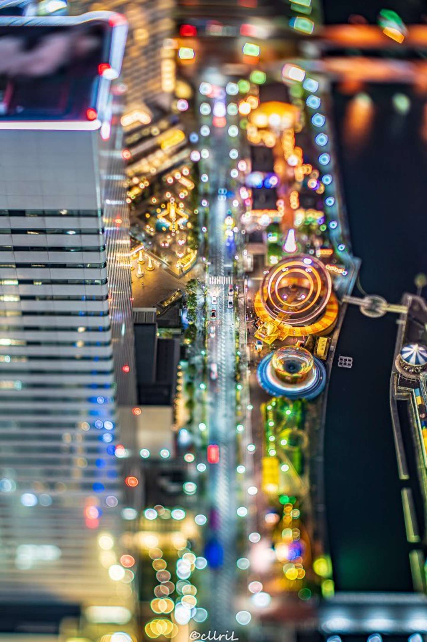 ジオラマみたいなみなとみらいの風景（画像提供：りる(＠cllriL)さん）