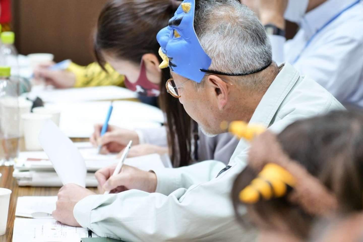  ONIversal summit中の様子。見た目から鬼の気持ちに？