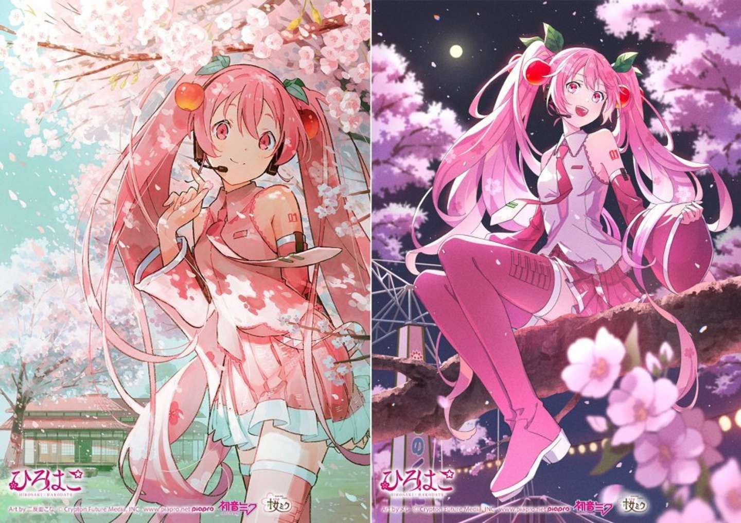 春爛漫の「桜ミク」が和装と歌でおもてなし！ 弘前・函館の観光