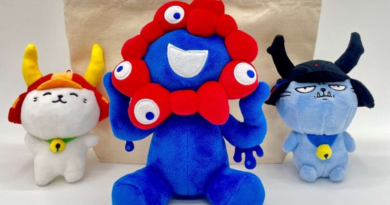ミャクミャクがひこにゃんを仲良しの「ギュッ！」 初の自治体コラボ