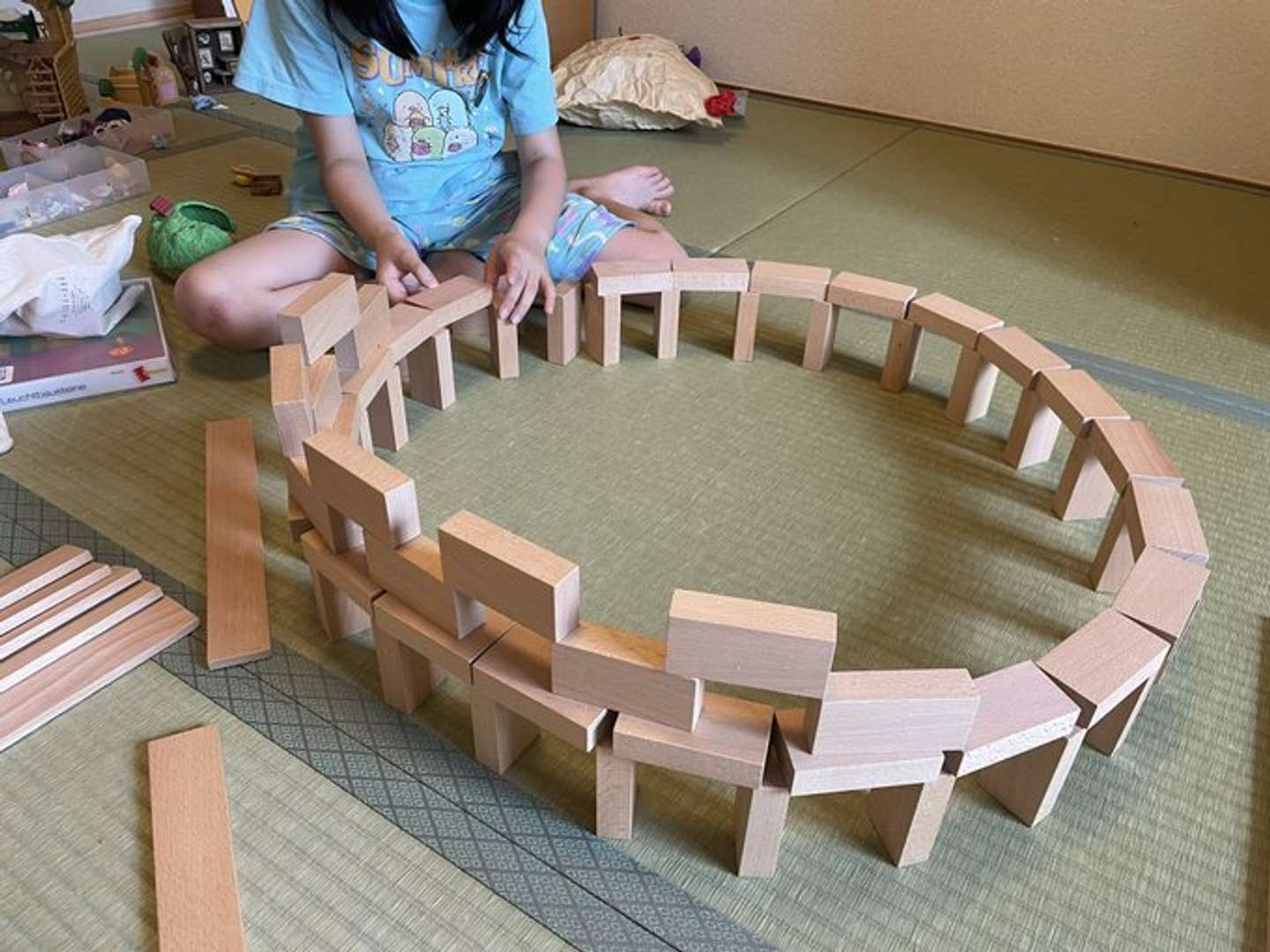 建造中の様子（画像は山本さんの妻・わさこ＠wassaaaaaさんの投稿より）