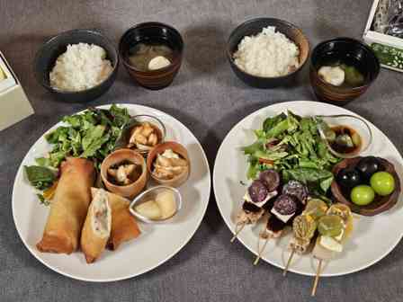 シャインマスカットを「味噌田楽」にしちゃったの...？　岡山県がまたしても〝斬新すぎる定食〟を繰り出してきた