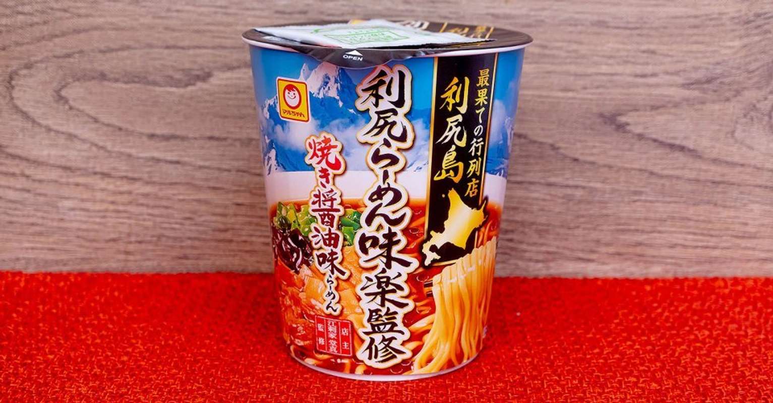ローソン限定「利尻らーめん味楽監修 焼き醤油味らーめん」