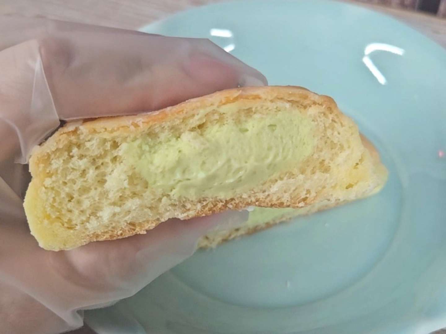 クリームはとろとろ（画像は編集部撮影）