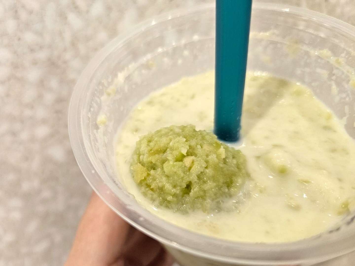 上にも、ずんだが...（画像は編集部撮影）