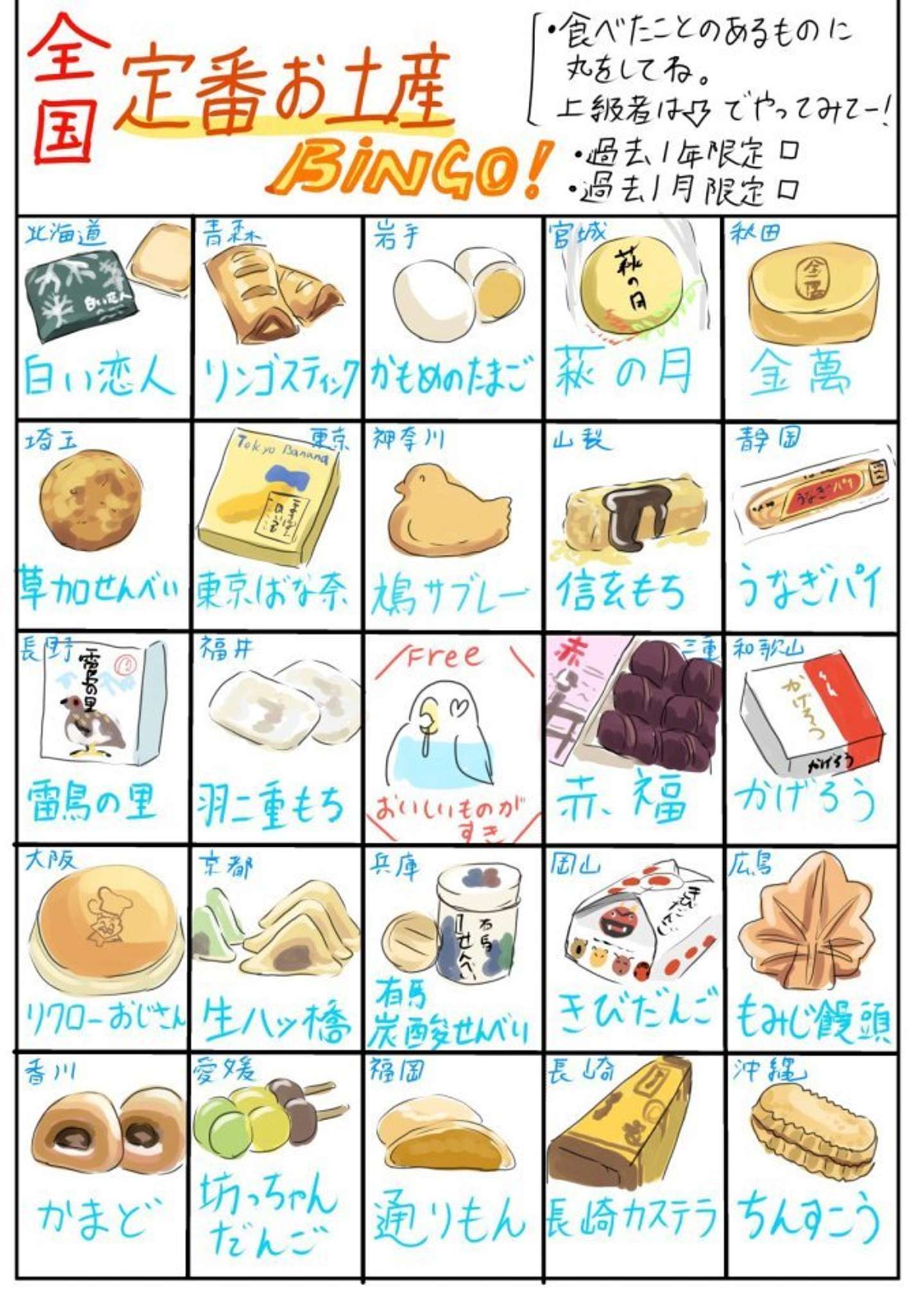 いくつ食べた？（画像はほし＠hoiruka_oekakiさんの投稿より）