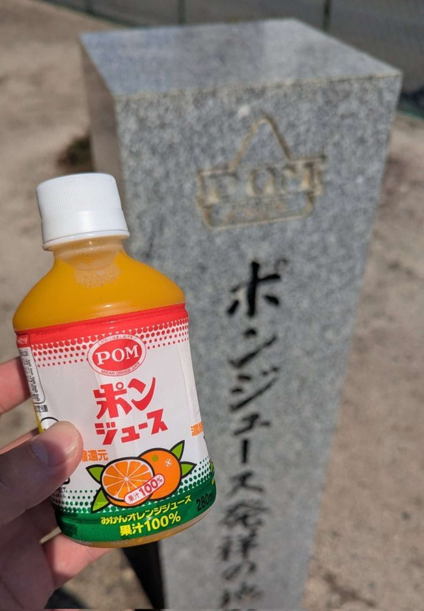 ポンジュースと共に行ったら...（画像は境界（＠kyodokoikoka）さん提供）