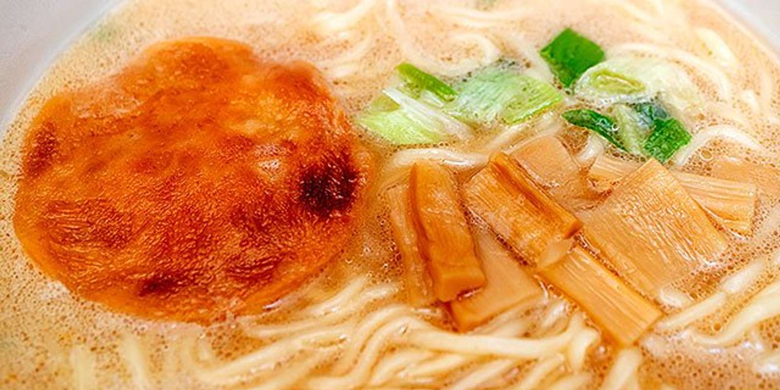 チャーシュー、メンマ、ネギの組み合わせ