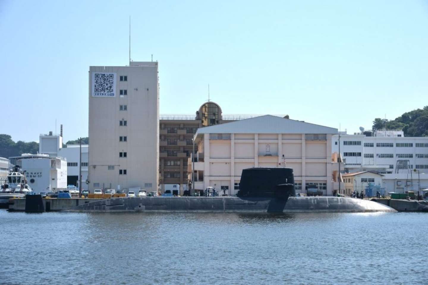 海上自衛隊第2潜水隊群庁隊舎（画像提供：海上自衛隊第2潜水隊群）