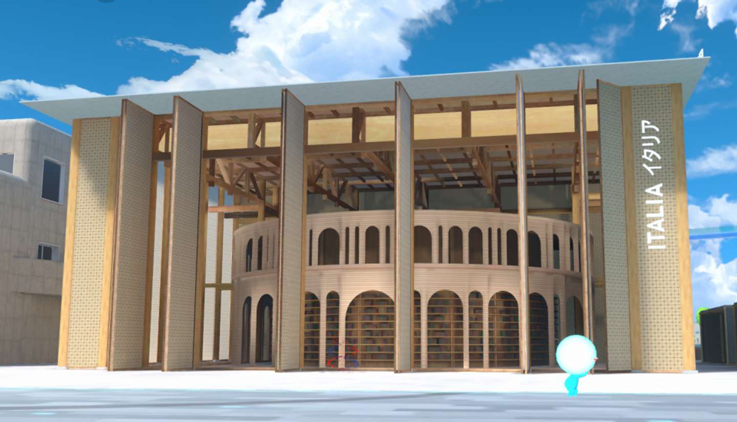 イタリア館　「大地の島」（プレスリリースより）